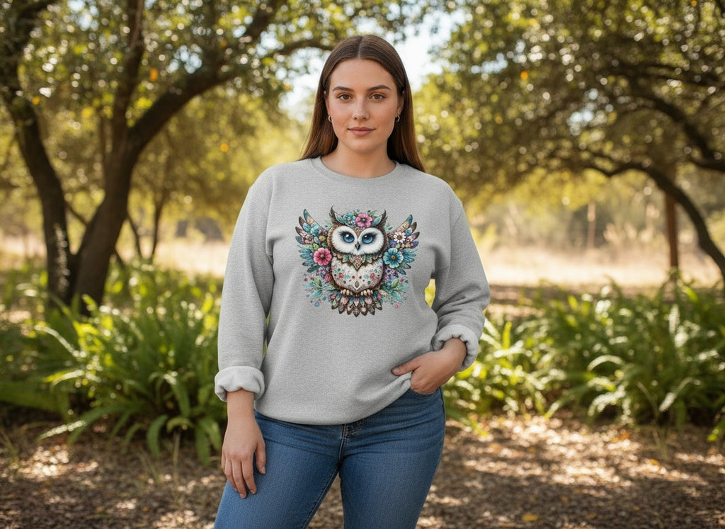 Floral Owl Spirit Sweatshirt (Copy)
