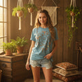 Boho Dreamcatcher Floral T-Shirt
