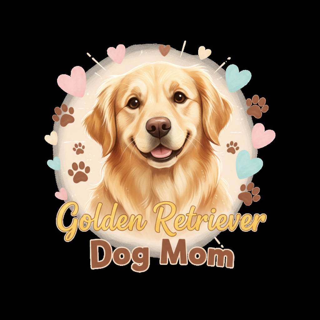 Golden Retriever Dog Mom T-Shirt