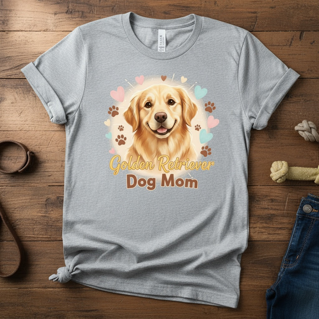 Golden Retriever Dog Mom T-Shirt