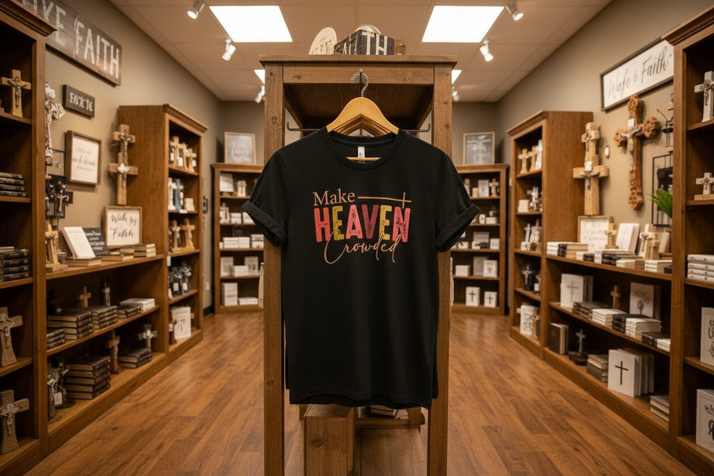 Make Heaven Crowded Inspirational Design