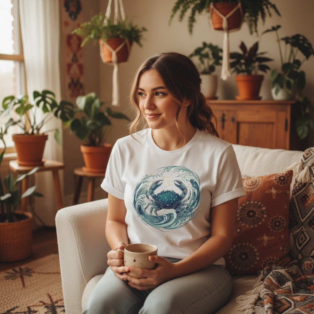 Cancer Zodiac Shirt – Exclusively by AnnaKat Collection