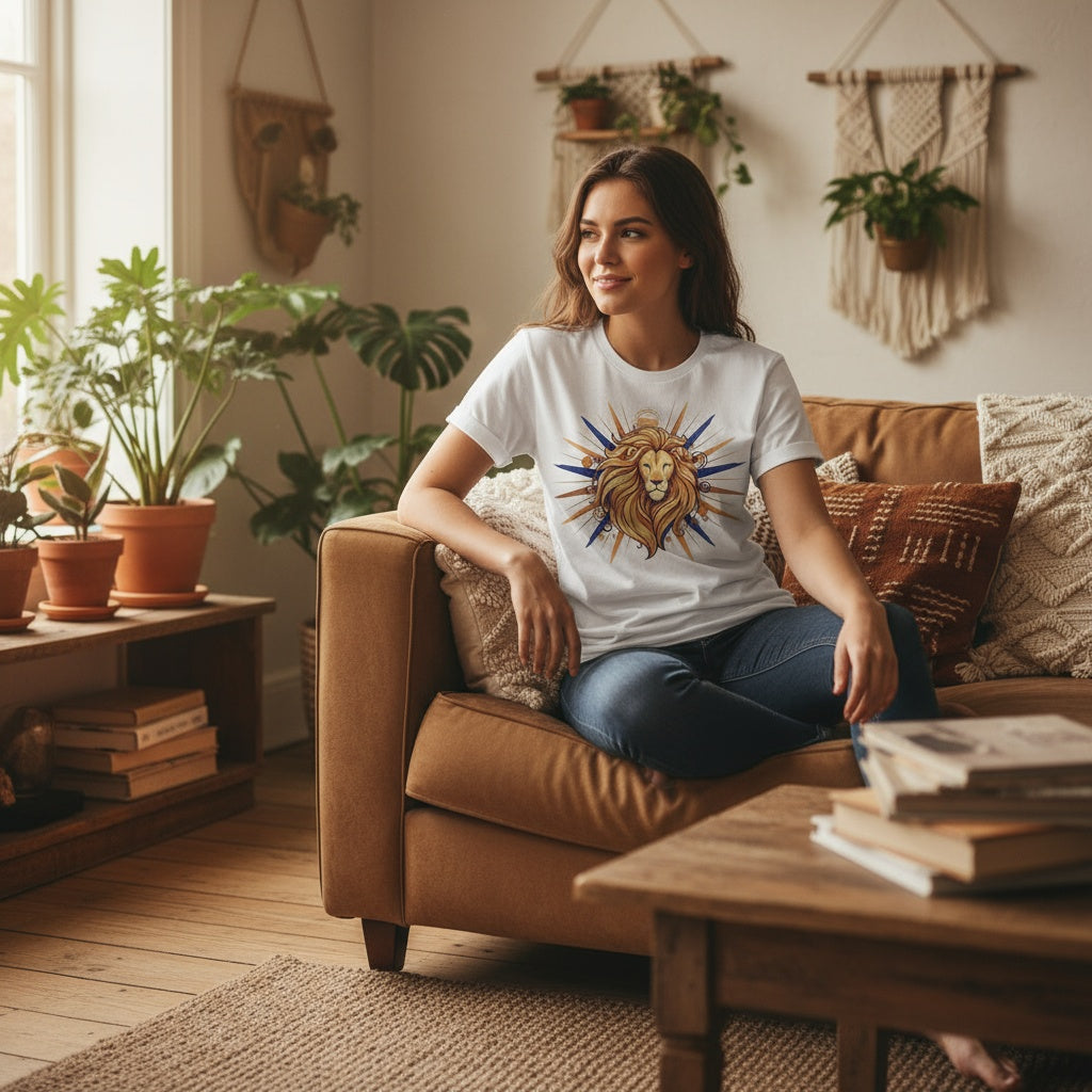 Leo Zodiac Shirt – Bold Lion Astrology Tee for Leo