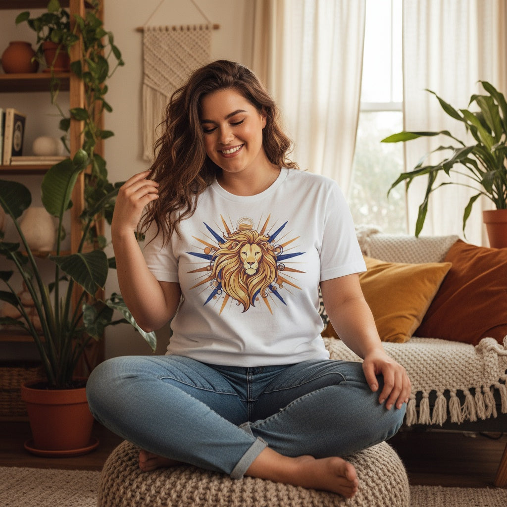 Leo Zodiac Shirt – Bold Lion Astrology Tee for Leo
