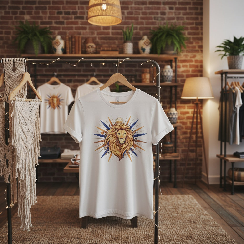 Leo Zodiac Shirt – Bold Lion Astrology Tee for Leo