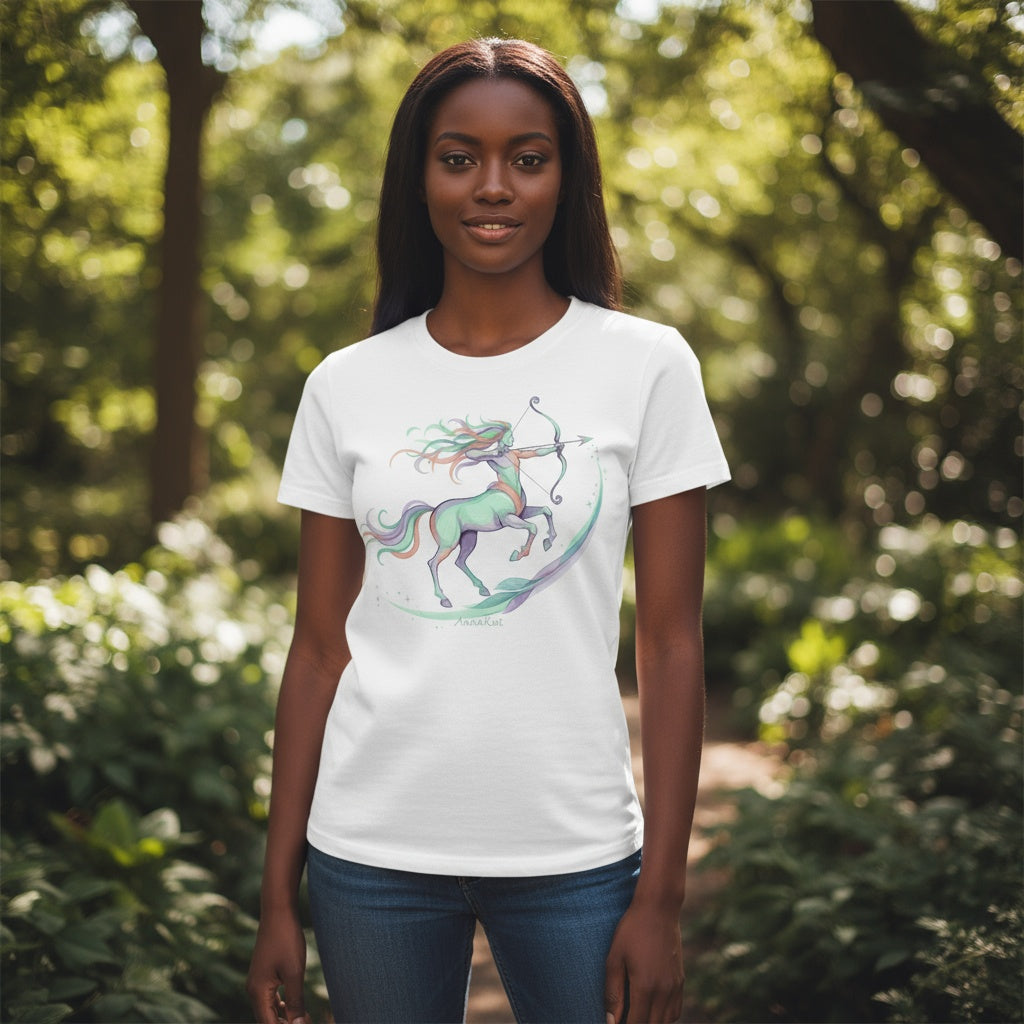 Sagittarius Zodiac Shirt – Mystical Archer Astrology Tee | Exclusively by AnnaKat