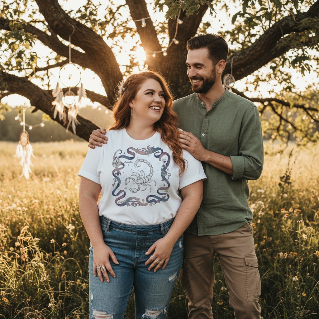 Exclusive Mystical Scorpio Zodiac T-Shirt | Exclusively by AnnaKat Collection