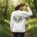 Floral Sunburst Sweatshirt | Exclusively by AnnaKat Collection