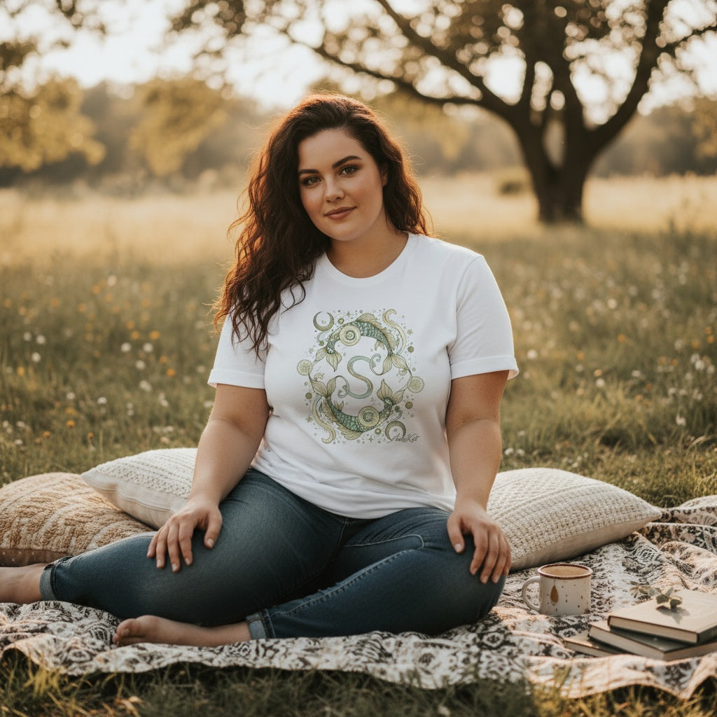 Pisces Zodiac T-Shirt | Exclusively by AnnaKat Collection