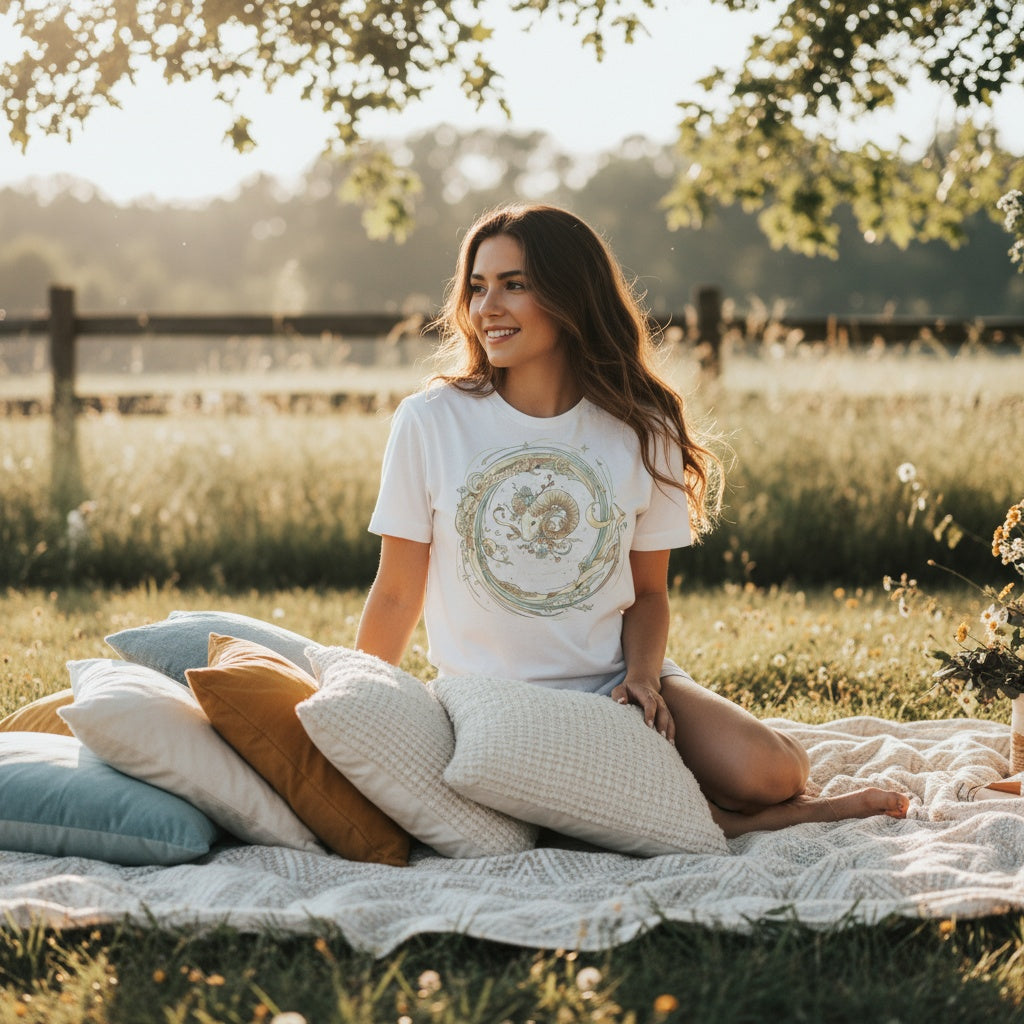 Exclusively by AnnaKat Aries Zodiac T-Shirt