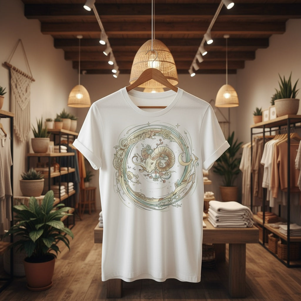 Exclusively by AnnaKat Aries Zodiac T-Shirt