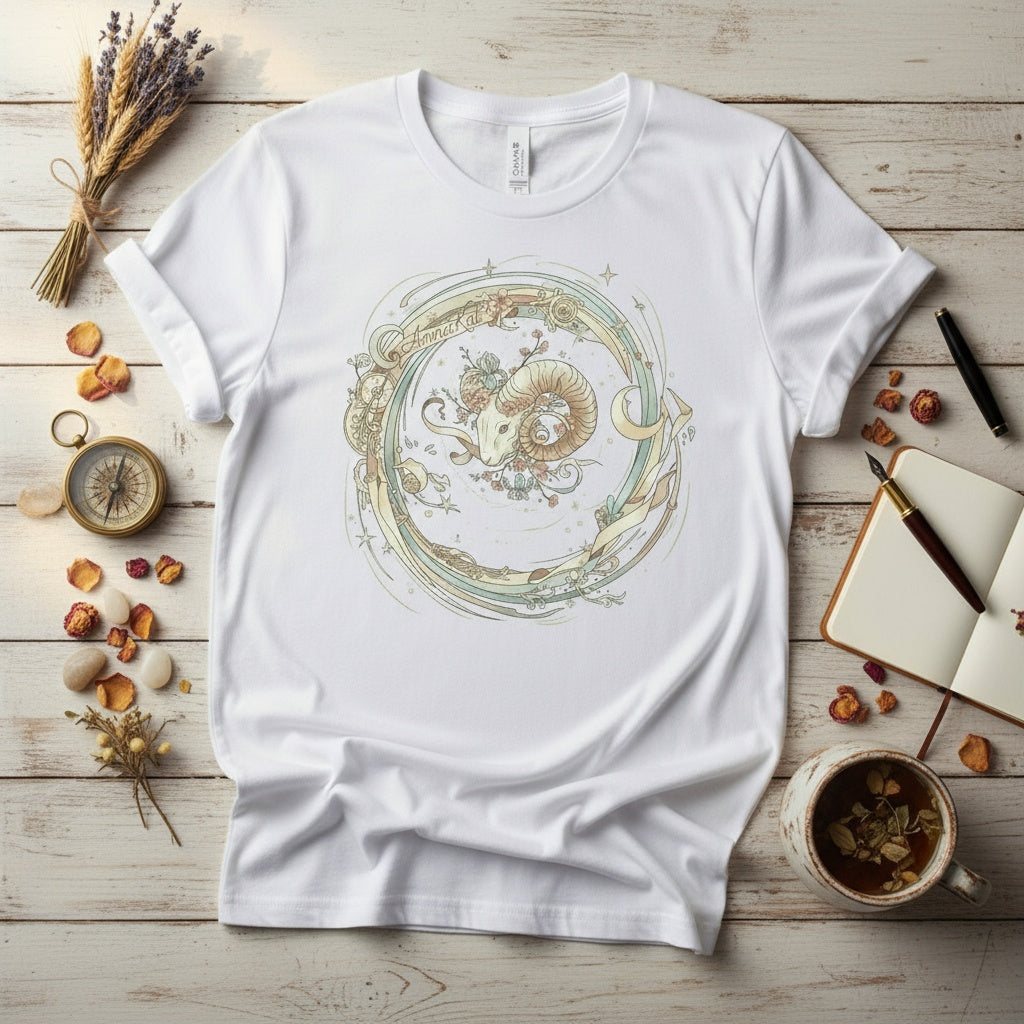 Exclusively by AnnaKat Aries Zodiac T-Shirt