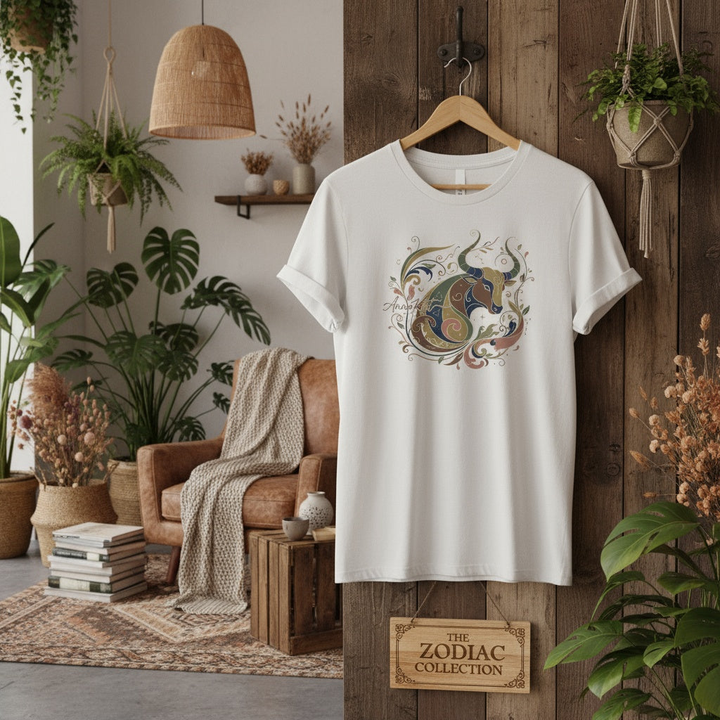 Exclusively by AnnaKat Taurus Zodiac Shirt | Stylish April-May Horoscope Tee