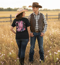 Pink Cowboy Boots T-Shirt – Fun Western Style Graphic Tee