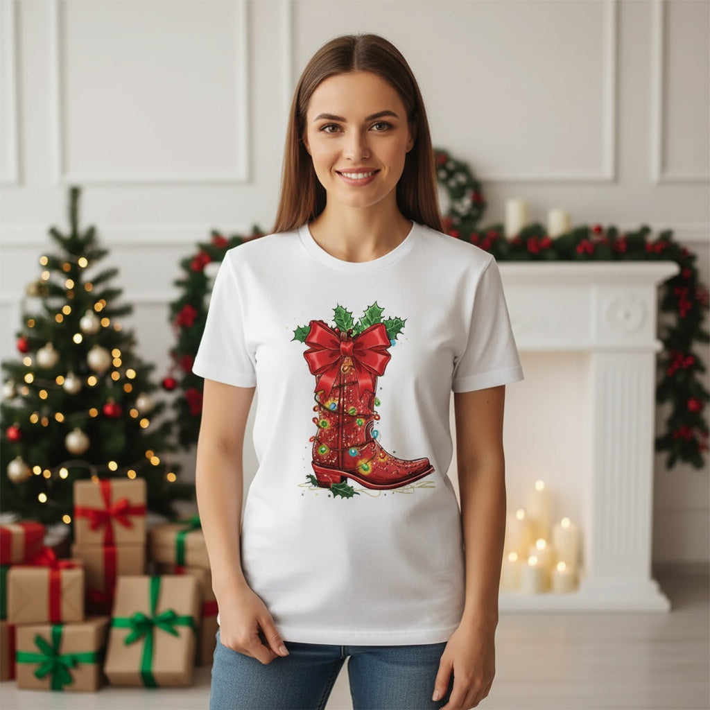 These Boots are Made for Christmas Tee